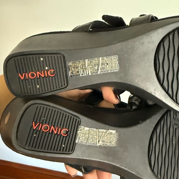 Vionic Park Radia Slip On Wedge WOMENS SIZE 8 BUSINESSCORE COMFY Sandals - Picture 7 of 7
